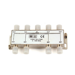 MT-7001-A8 8 Way CATV Splitter CATV F Connector Coaxial Splitter