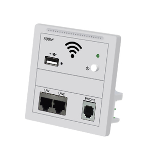 MT-5932 Wireless Wall Ap in Wall AP Wireless Access Point RJ Ports And USB Port Wifi Face Plate Socket