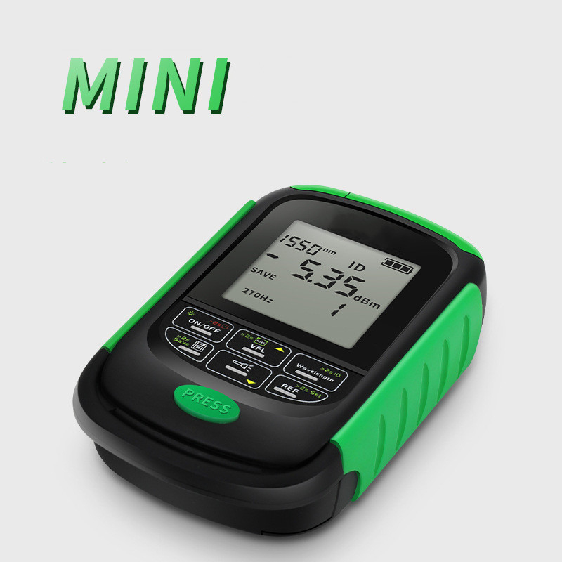 MT-8636 3 in 1 Optical Power Meter High Precision Mini Rechargeable Optical Fiber Attenuation Detector Network Tester