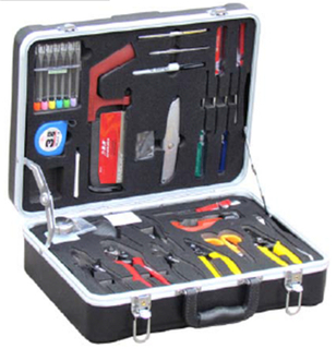 MT-8409 FTTH hand tool sets including microscope and cleaning tool Fiber optic Cleaning Kit