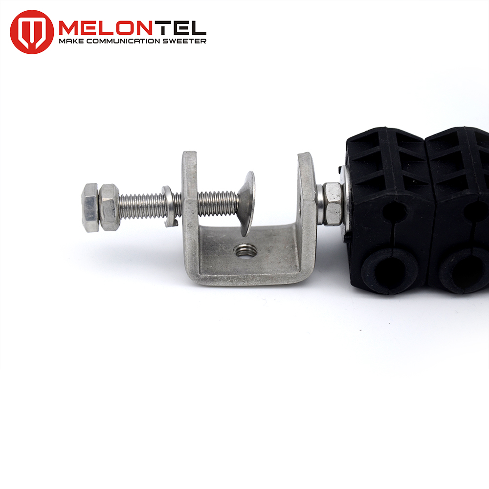 MT-1724 sleeve fiber cable suspension clamp for outdoor fiber cable