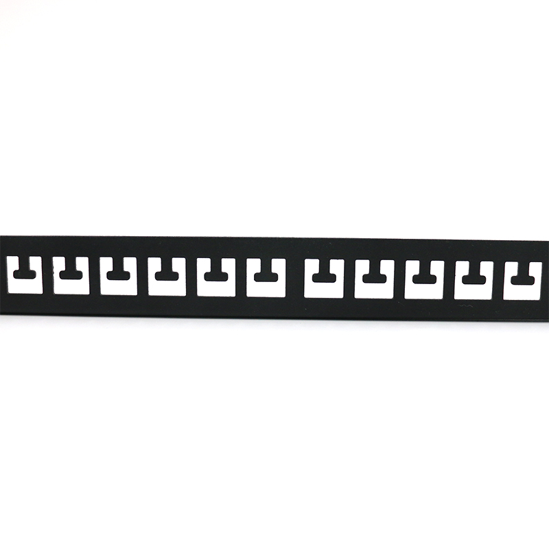 MT-4212 Detachable 1U 24port 19 Inch Blank Patch Panel With Cable Manger