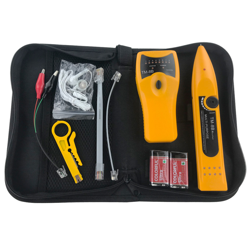 MT-8437 Multifunction Cable Finder Network Tester Tool Kit 