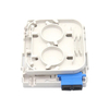 MT-1220D Fiber Optic Indoor Plastic SC/FC/LC Adaptor Type FRB 1 2 4 Core FTTH Junction Terminal Box Rossette Box