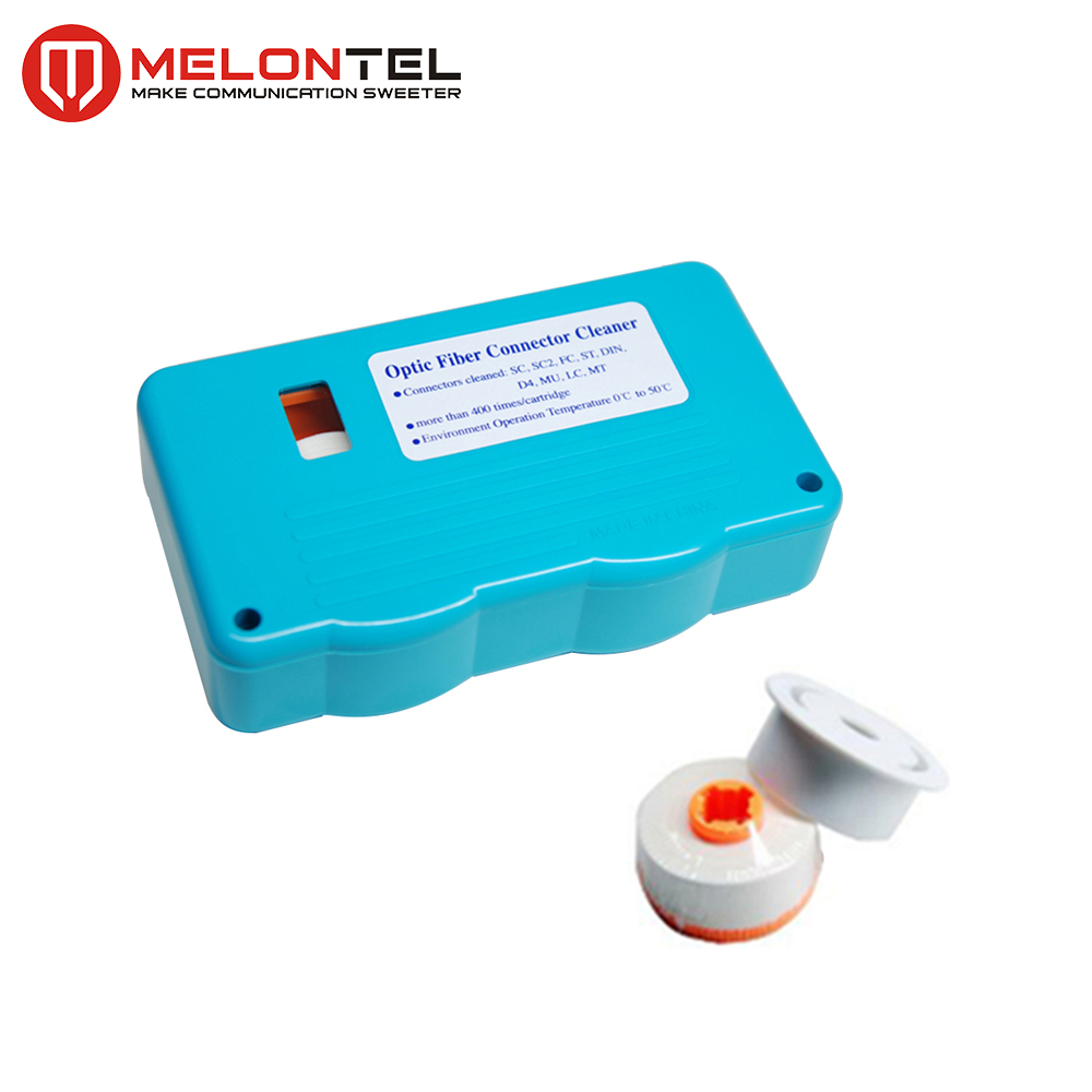 MT-8721 Optical Connector Cleaning Cassette Fiber Optic Male Connector Tape Cleaner for SC FG LC ST MU MT MPO