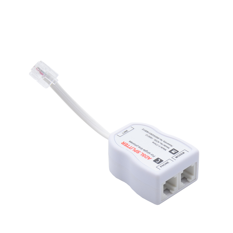 MT-5705 ADSL Splitter with Cable ADSL Splitter Cable MDF VDSL Filter VDSL Modem Splitter