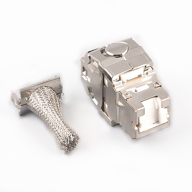 MT-5211 Toolless Cat.7 RJ45 FTP Shielded Keystone Jack Modular Connector