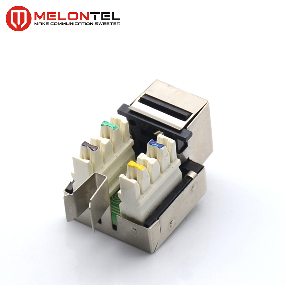MT-5201 STP Shield Keystone Jack Modular Jack for Network Connection Toolless