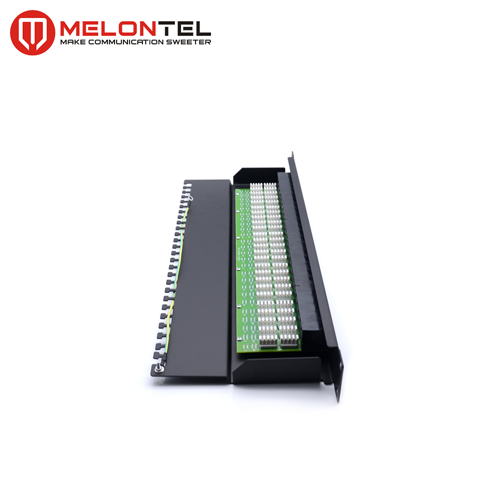 MT-4004 RJ11 19 Inch Cat3 50 Port Voice Patch Panel for Telephone