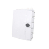 MT-1416 16 core PLC pigtail type pole mount type outdoor PC plastic 16 core optical SC FC distribution box