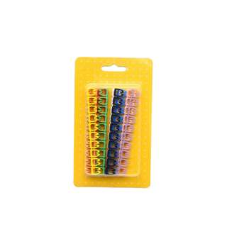 MT-4551 Network Cable Management Plastic Type High Quality Colorful Underground Cable Marker Strips