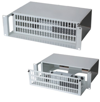 MT-1014 Wholesale 19" Rack Mount Type Metal 3U Fully Loaded 72 Port ODF And SC LC FC ST Adapter With Cable Manager
