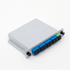 MT-1081-8 1:8 Insert Card Box Type PLC Splitter With SC APC/UPC Adaptor